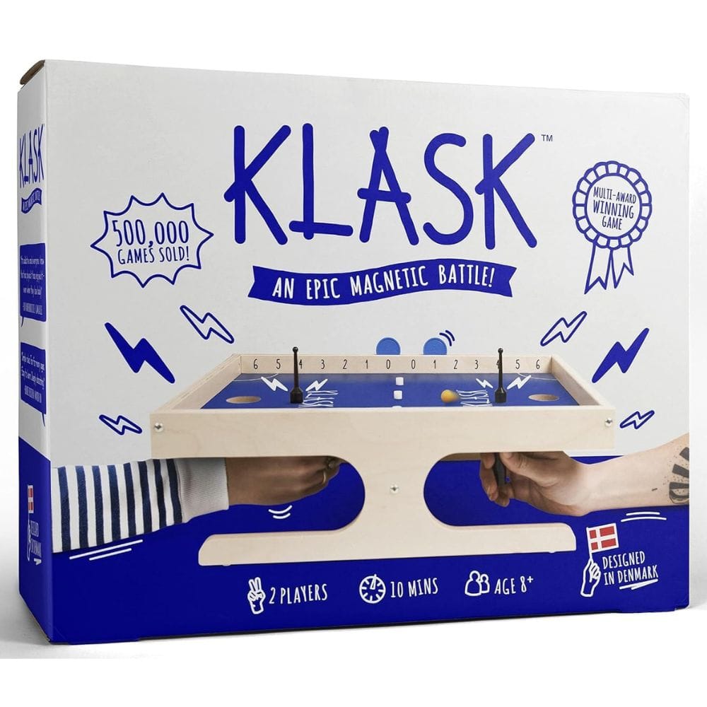 Klask: The Magnetic Award-Winning Party Game of Skill - A Fun-Filled Review