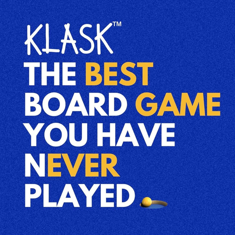 Klask: The Magnetic Award-Winning Party Game of Skill - A Fun-Filled Review