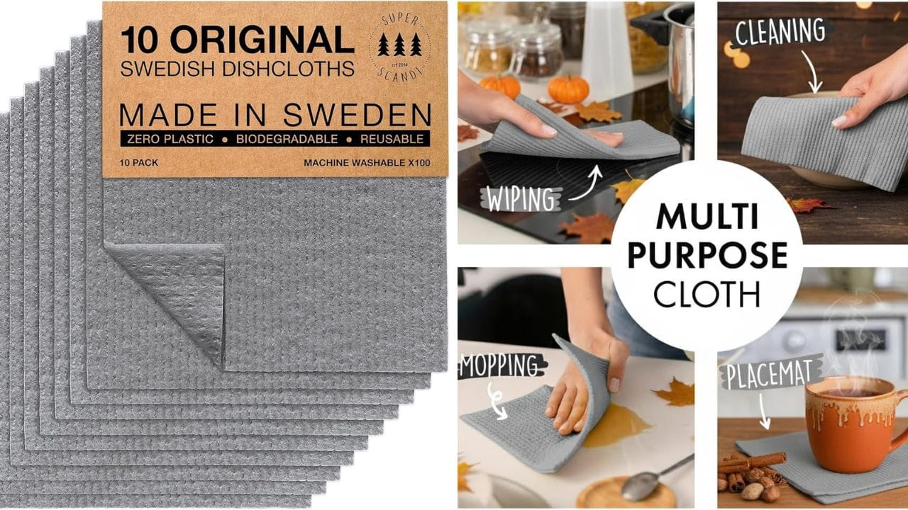 Swedish Dishcloth: A Sustainable Cleaning Revolution