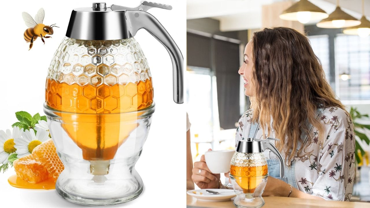 Glass Honey Dispenser: Timtopno Honey Dispenser Review