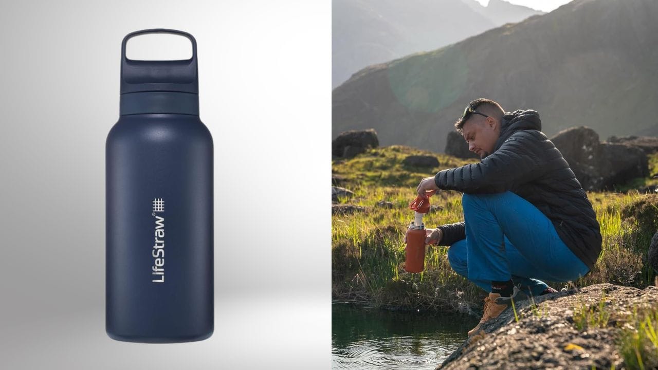 LifeStraw Go Series Water Filter Bottle: Safe Water Anywhere You Go