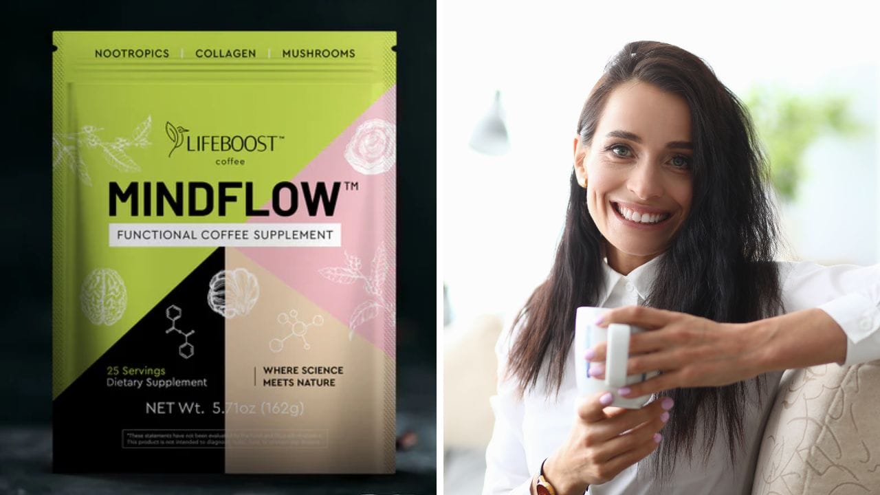 Lifeboost Mindflow Functional Coffee Supplement: The Smart Coffee That Supports Focus, Clarity, and Productivity