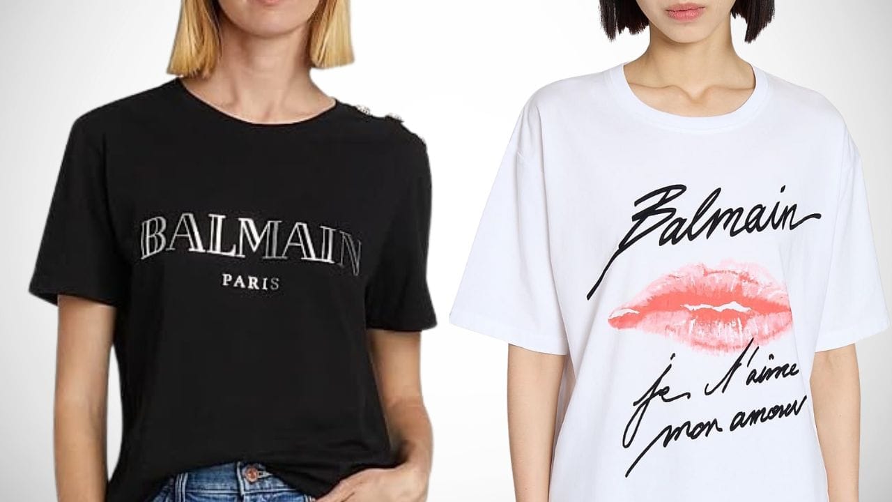 Balmain T-Shirt: The Ultimate Luxury Staple