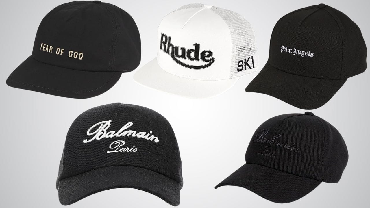 Men's Hats: The Ultimate Review of Palm Angels, Balmain, Fear of God, and Rhude
