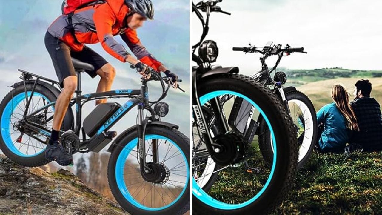 Keteles Electric Bike: Experience the Dual Motor Power of This Eco-Friendly Ride