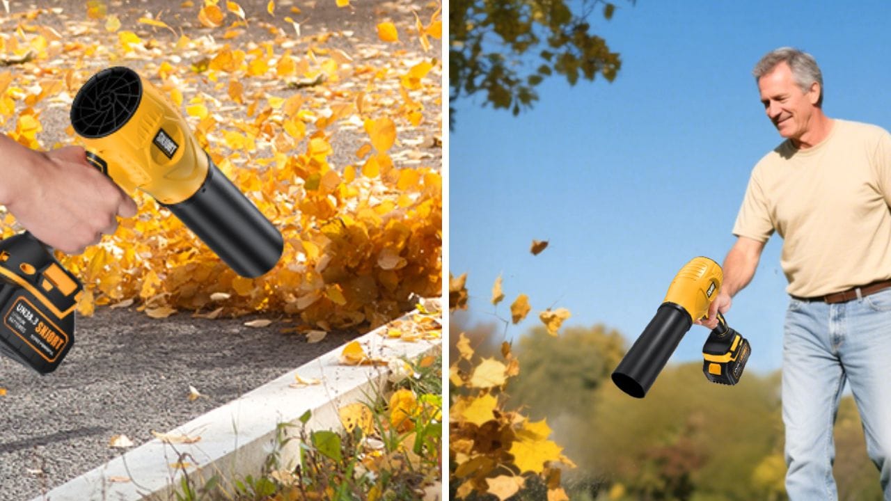 Handheld Leaf Blower: Discover the SNJORT Cordless Leaf Blower