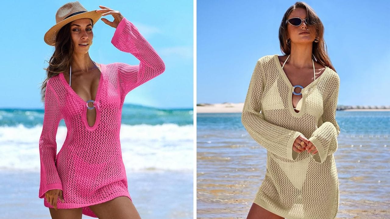 Crochet Beach Cover Up: Stay Stylish and Comfortable with Anrabess Crochet Cover Ups