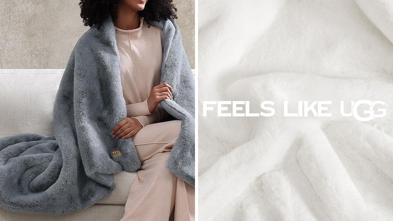 UGG Euphoria Plush Faux Fur Throw Blanket: The Ultimate Cozy Companion