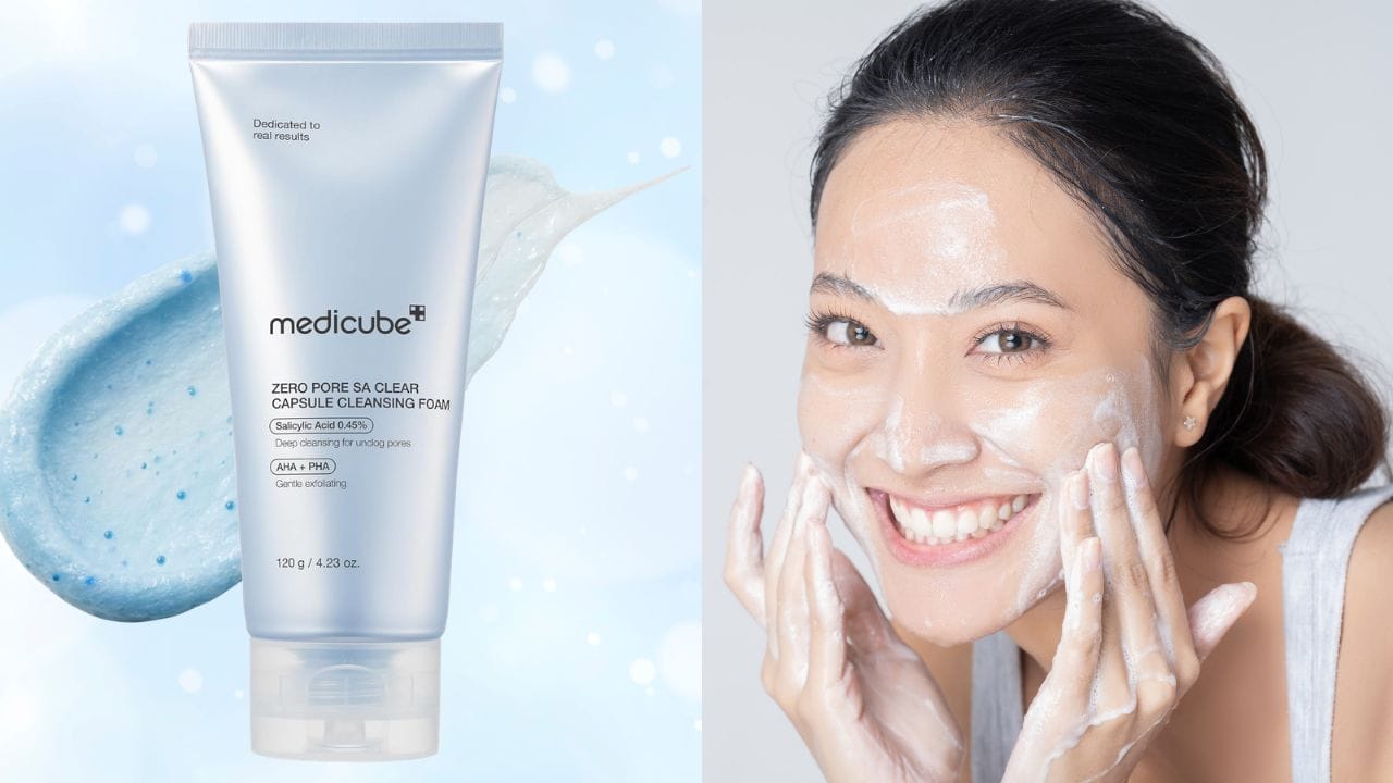 Medicube Facial Cleanser Zero Pore Capsule Cleansing Foam: A Comprehensive Review