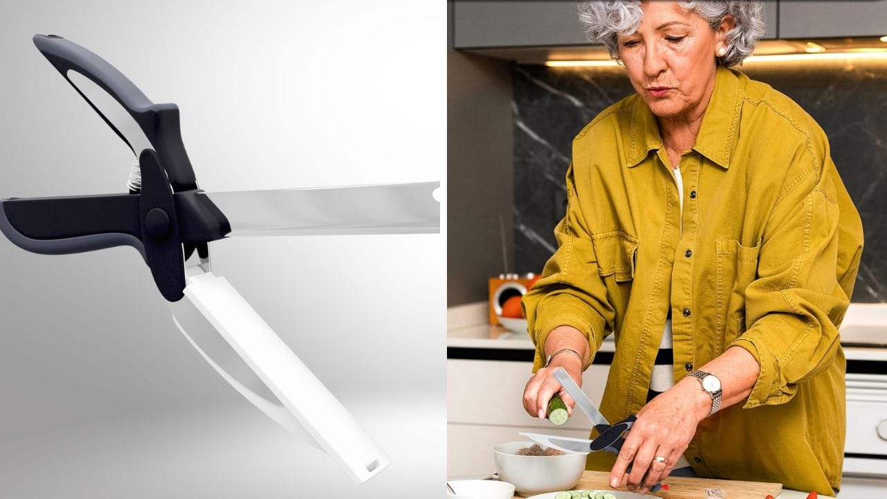 Cutting Board Scissors: Why You Need the Liberhaus 2-in-1 Cutter to Slice and Dice in Seconds