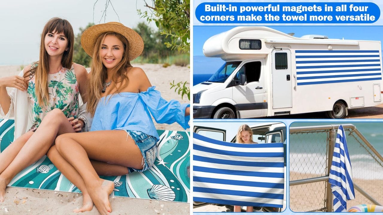 The Ultimate Review of Magnetic Beach Towel: A Game Changer for Your Outdoor Adventures