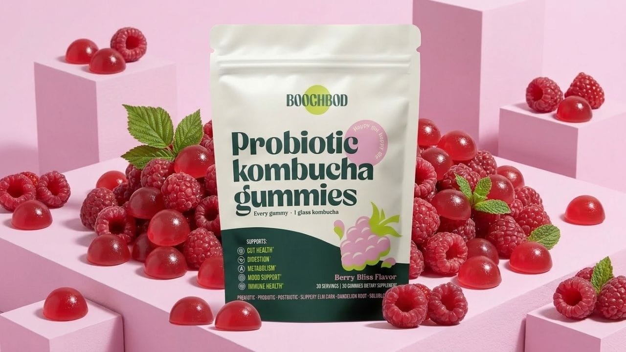 The Ultimate Review of BoochBod Probiotic Kombucha Gummies