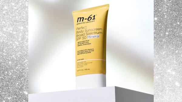 M 61 Perfect Mineral Body Sunscreen SPF 50: Your Shield Against the Sun