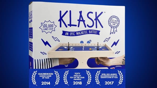 Klask: The Magnetic Award-Winning Party Game of Skill - A Fun-Filled Review