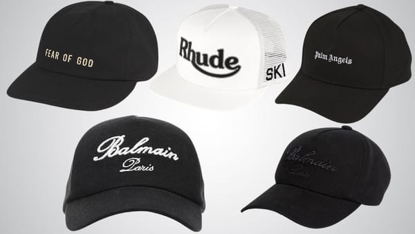 Men's Hats: The Ultimate Review of Palm Angels, Balmain, Fear of God, and Rhude