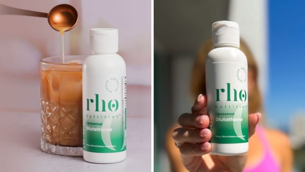 Rho Liposomal Glutathione Supplement for Cellular Health and Antioxidant Support