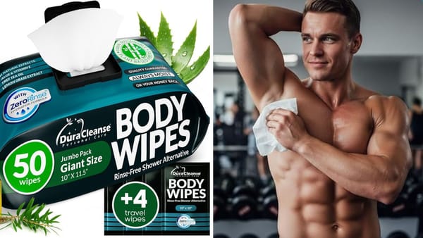 Body Wipes: Dura Cleanse Wipes Review - The Extra-Large Wipe That Actually Hydrates