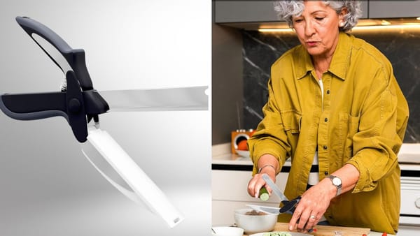 Cutting Board Scissors: Why You Need the Liberhaus 2-in-1 Cutter to Slice and Dice in Seconds
